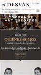 Mobile Screenshot of antiguedadespasquin.com